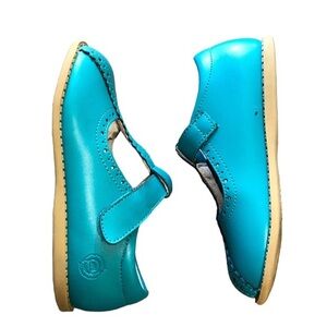 Livie & Luca Leather Opry Mary Janes Blue Bird